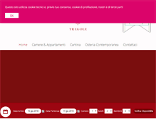 Tablet Screenshot of fattoria-tregole.com